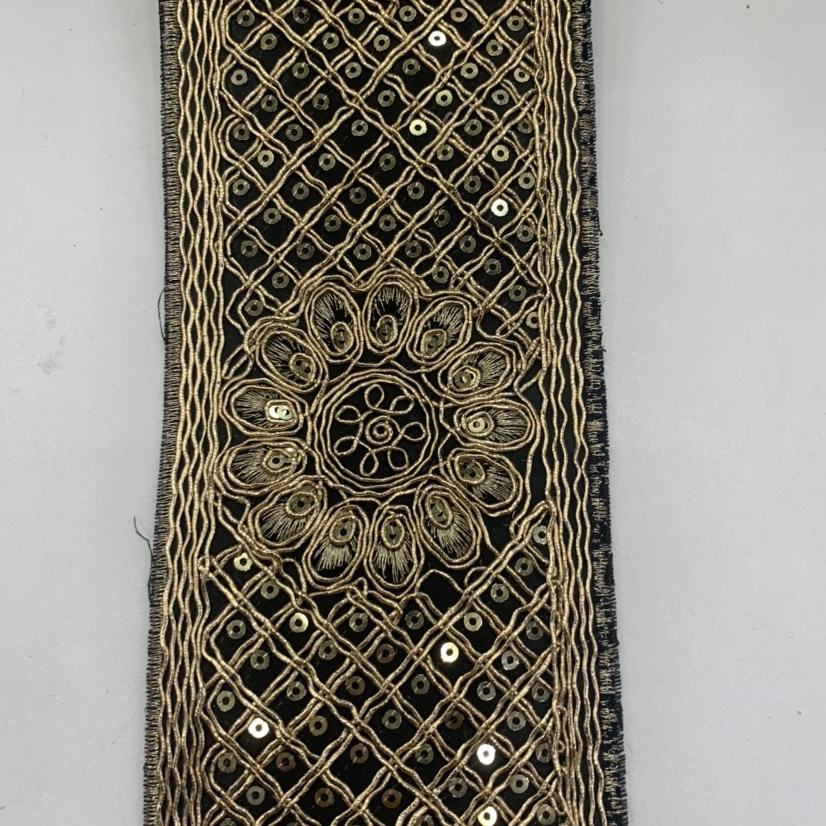 Ethnic embroidered clothing accessories, decorative belts, export lace, lace, lace strands, embroidered edges