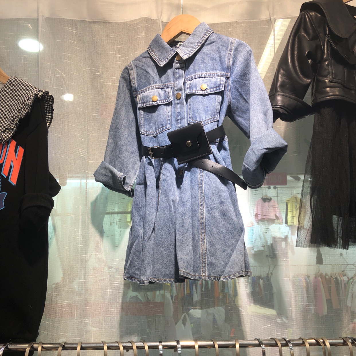 Denim dress thumbnail