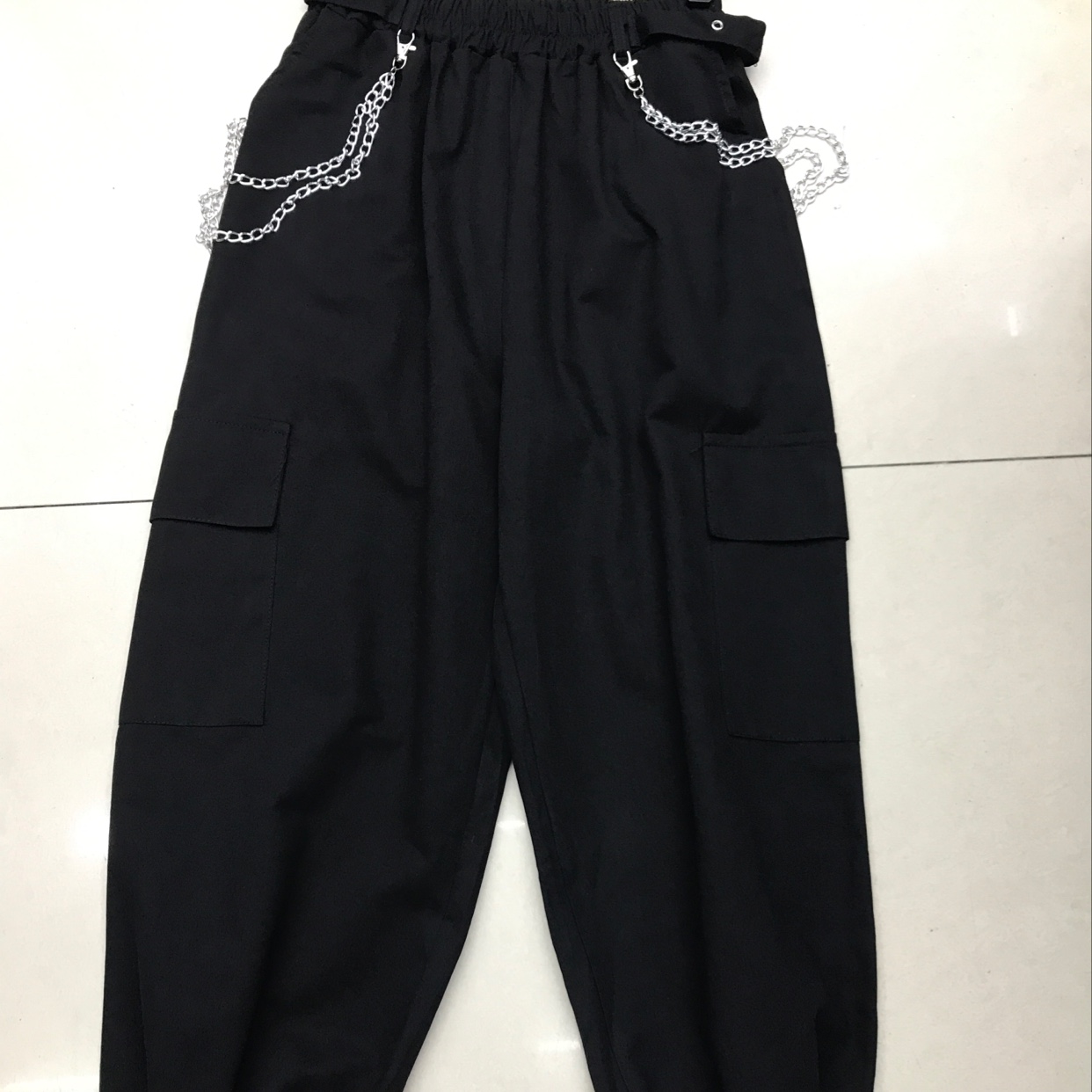Korean-style cargo pants