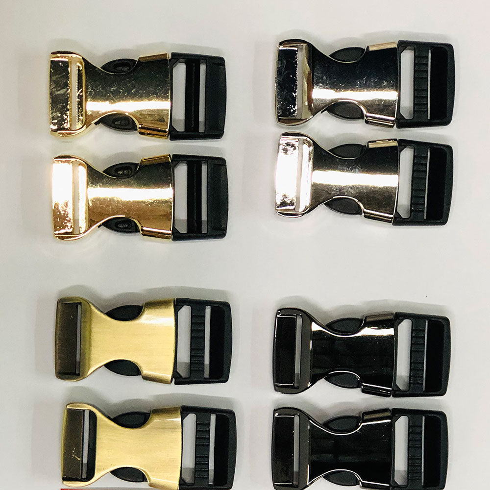 Bag hardware accessories Bag buckle Guangzhou electroplating medium no file fashion bag belt buckle metal buckle thumbnail