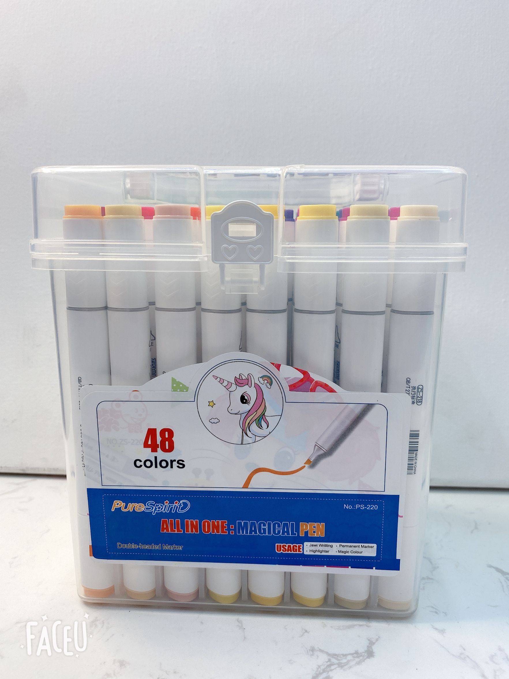 Yiwu Haokou Fengyuan Stationery 48 color marker /PS-220-48/21110 full figure
