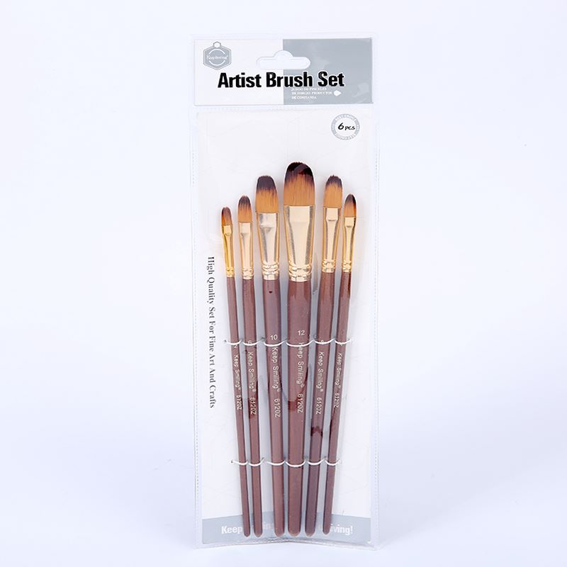 6 coffee pole aluminum tube nail circle brush oil painting special painting tools art supplies wholesale