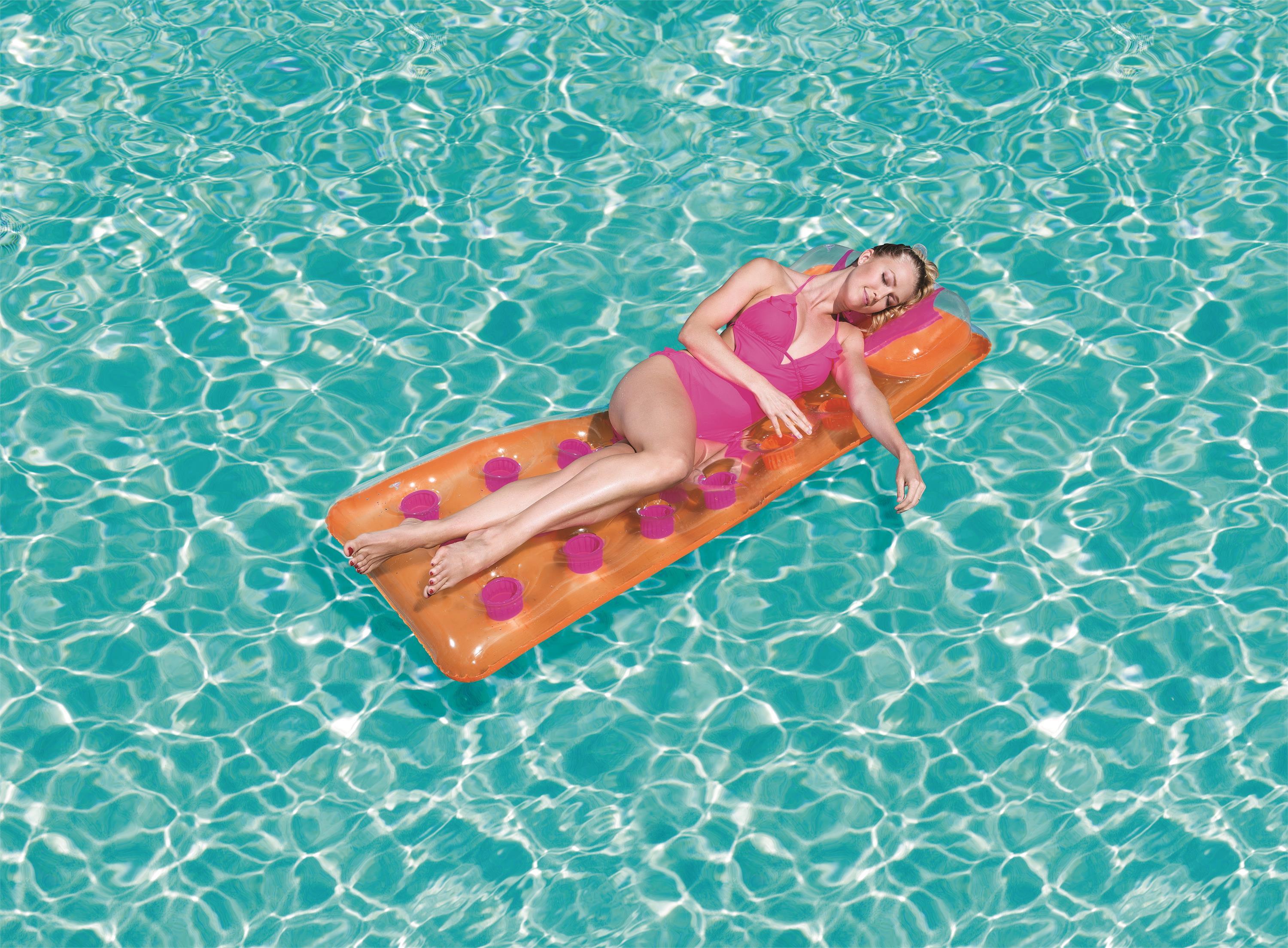 Bestway® 6'2" x 28"/1.88m x 71cm 43015十八孔气床详情图1