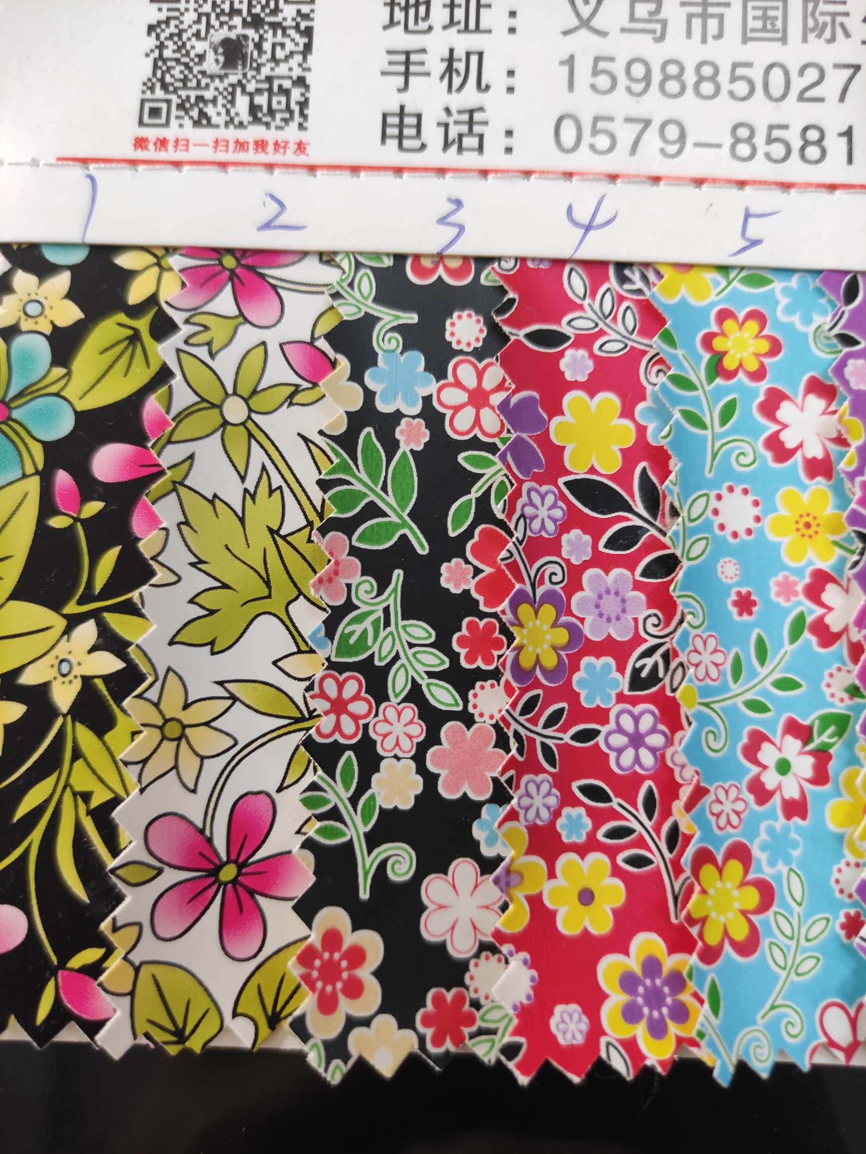 茉莉花大量现货高中低档皮革面料厂家直销热销新款详情图3