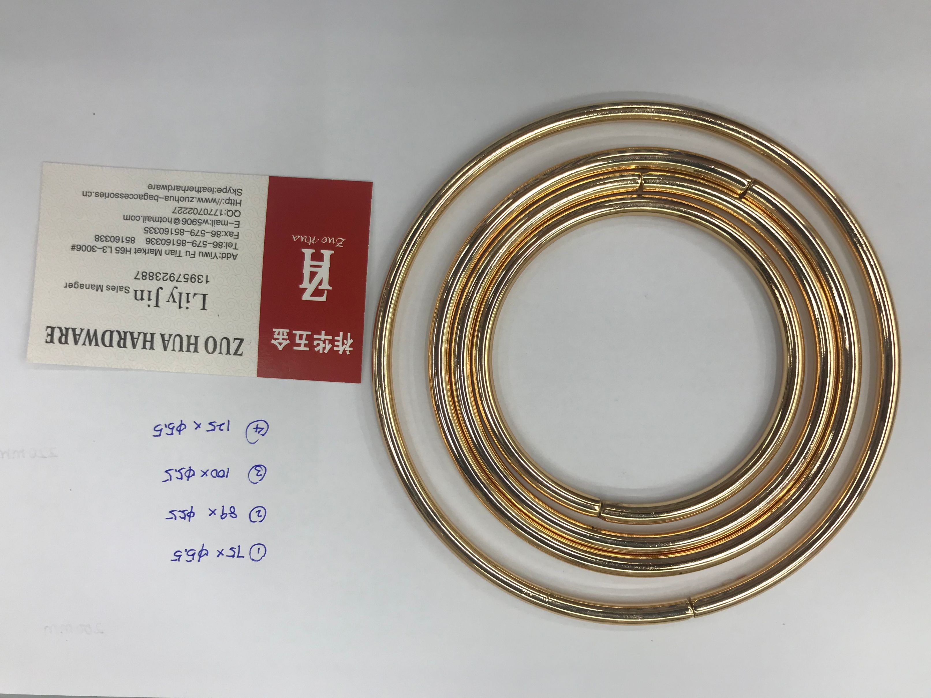Luggage Hardware Accessories Handbag Handle Guangzhou Electroplated Fashion Bag Metal Hand undefined
