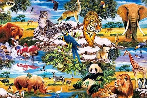Mixed batch of three-dimensional paintings Specification image