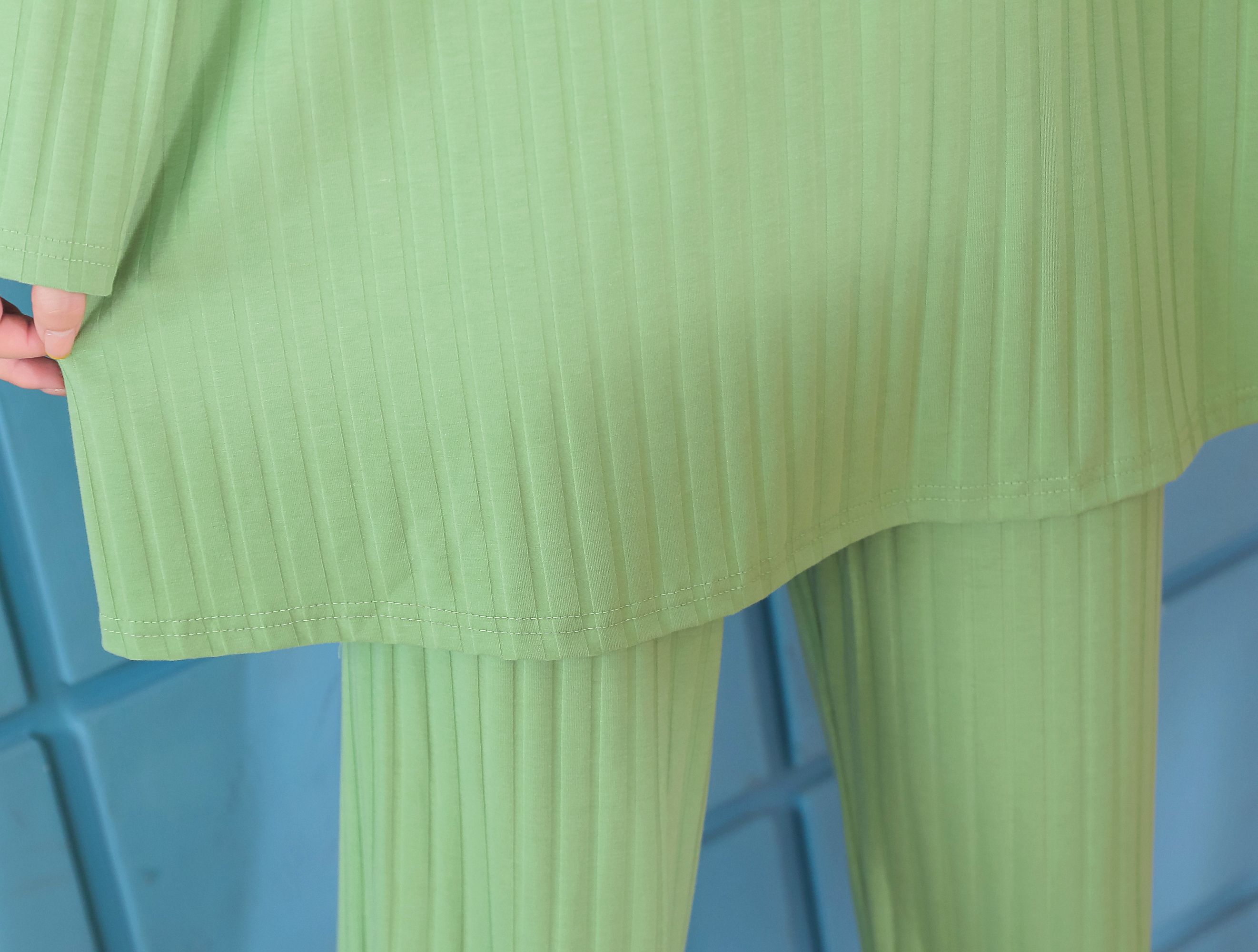 New style of pure cotton casual home wear with print TWO detail image 7