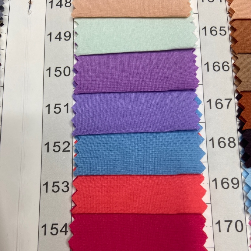 Blue 50D super soft four-sided elastic fabric for decorative handicrafts and clothing fabric