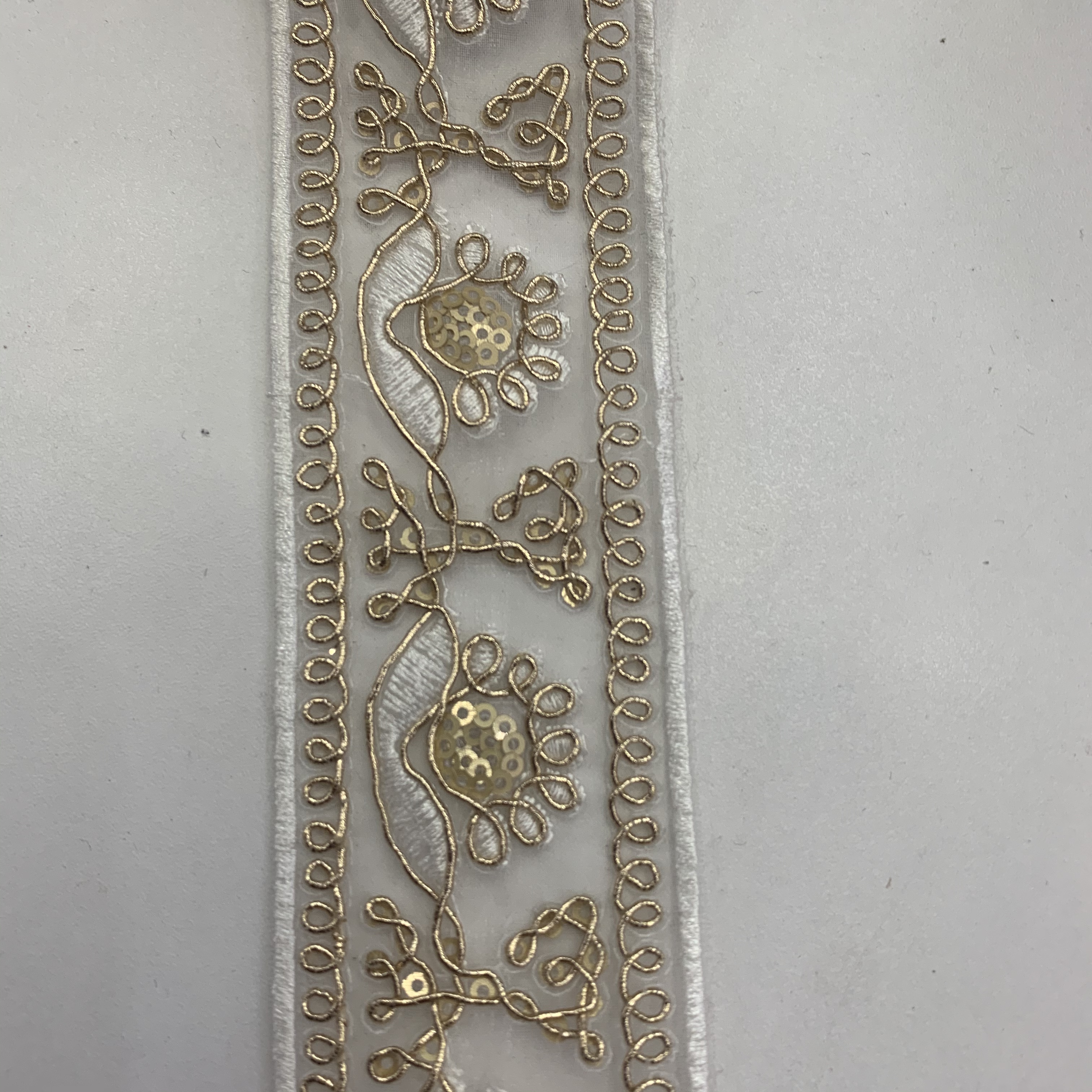 民族绣花 服装辅料 装饰带 外贸花边 蕾丝花边产品图