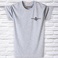 灰色宽松男士短袖T恤2021新款夏季纯色纯棉体恤白色半袖潮流短袖2图