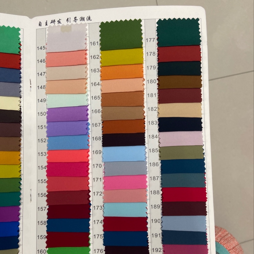 Dark-colored 50D super soft four-sided elastic fabric for decorative handicrafts and clothing