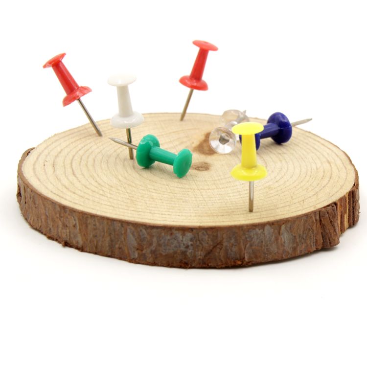 卡卡五金 3253吸塑组合卡装彩色工字钉+8号彩色工字钉文具用品详情图2