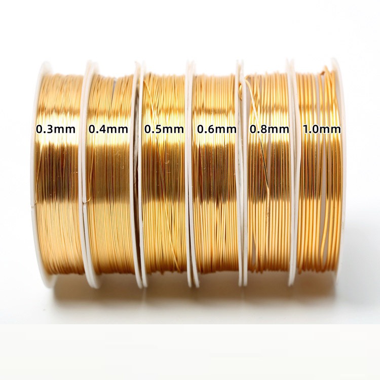 Zhongxing Accessories DIY color-preserving copper wire, handcrafted beaded wire, shaped copper wire Item Picture