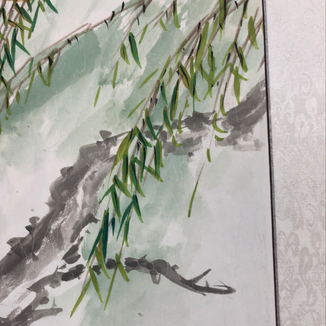 晶瓷晶钻画/财神爷贴纸/五路财神贴画/新中式画/工艺装饰产品图