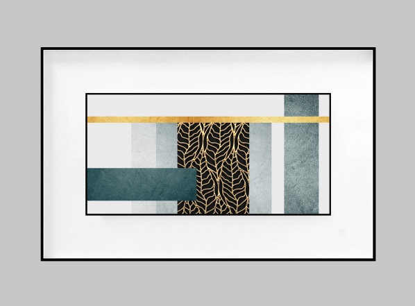 现代装饰画实物图