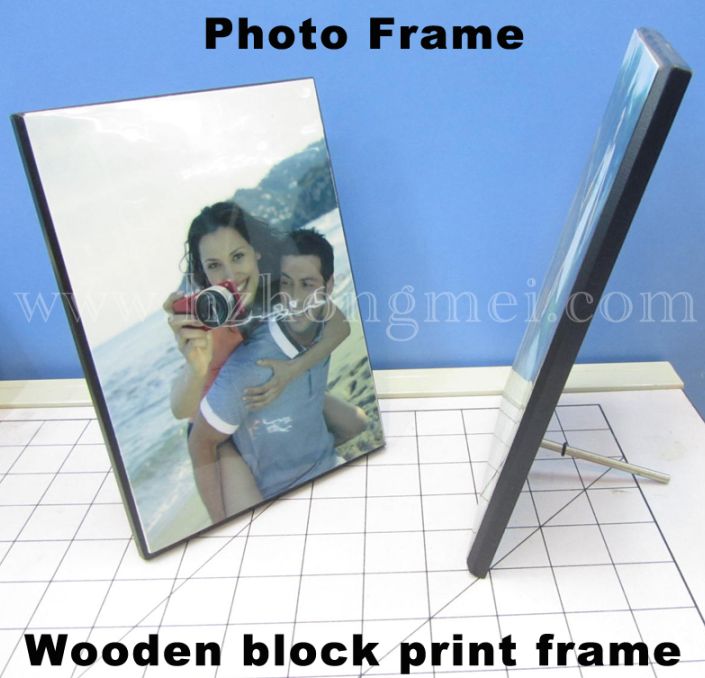 厂家直销 热转印空白木质工艺品 印照片木版画 动漫木板画摆件