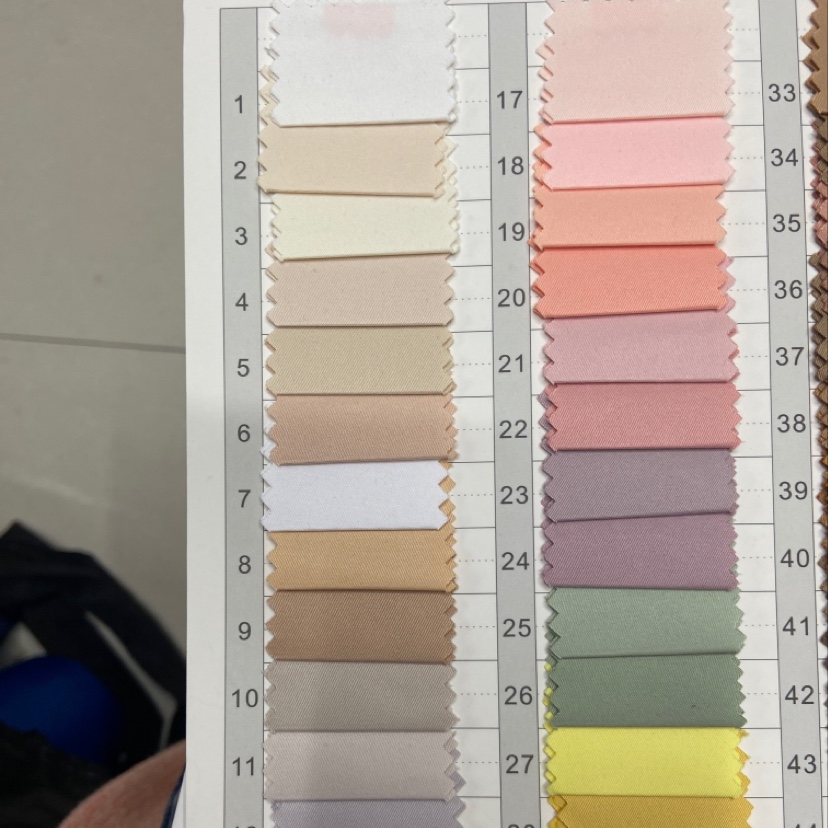 Apricot-colored T400 fabric for decorative items, handicrafts, headwear and clothing