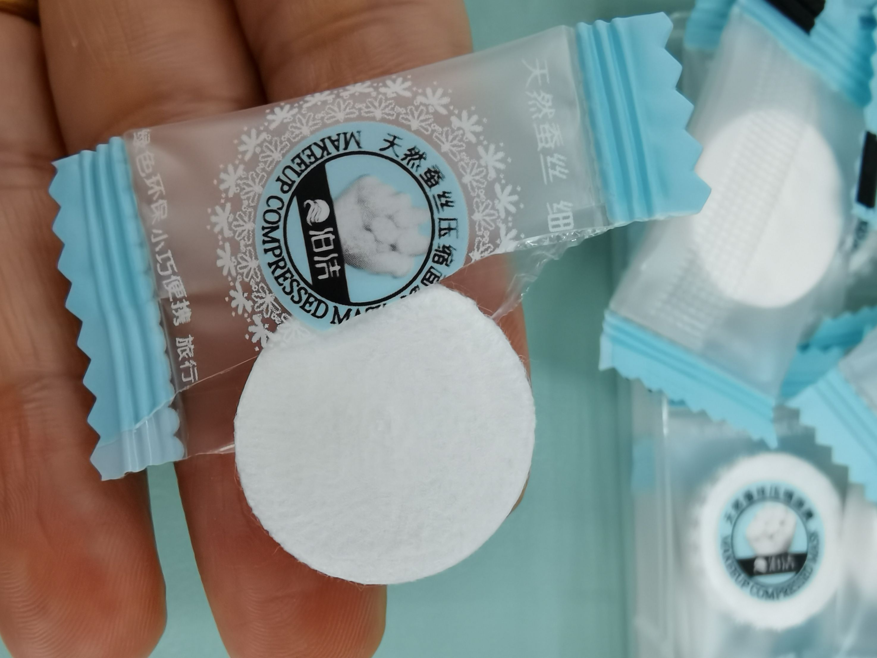 50 pieces of Bojie facial mask paper compressed, exclusively for foreign trade pic 5