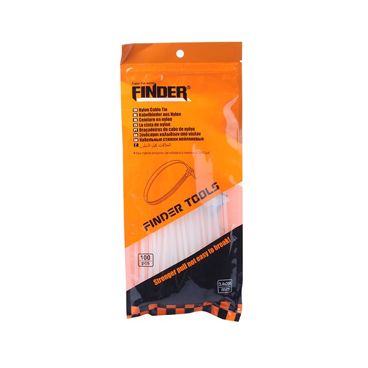 Discoverer 3.4*200White Nylin Cable Ties