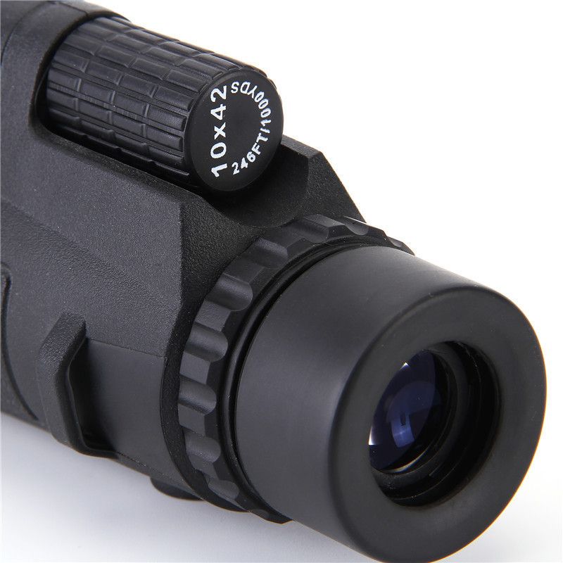 Cross-border exclusive new 10x42 monocular telescope, high-power night vision pocket telescope, one-piece consignment detail image 4