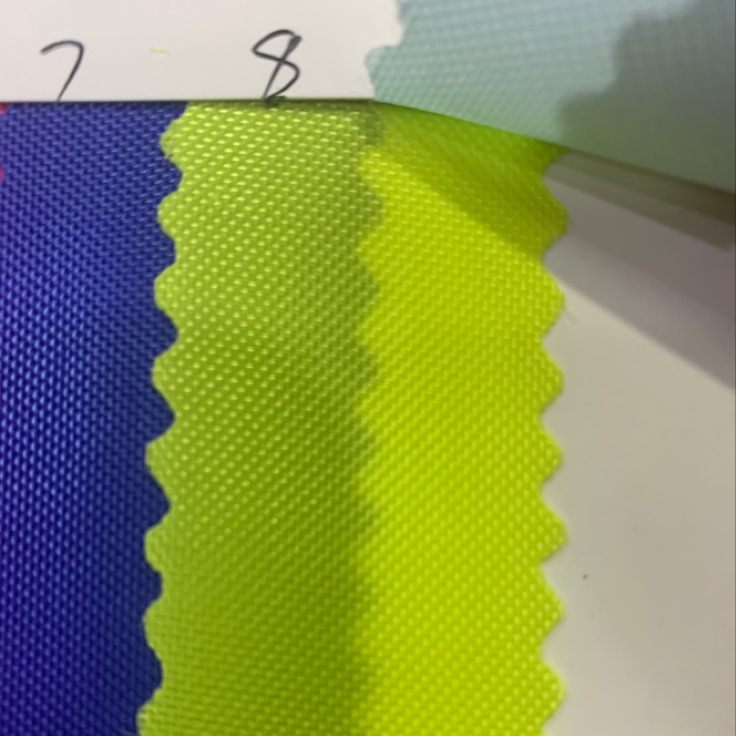 Factory direct sales of best-selling new leather products in large stock, high, medium and low grade luggage, sofa, shoe materials and fabrics, 420D Oxford cloth, No. 8 color details Picture