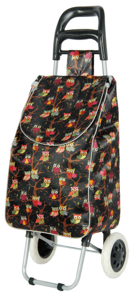 Siding grocery shopping essentials: Small trolley, shopping cart, trolley, portable home cart, folding luggage cart, essential for going shopping details Picture