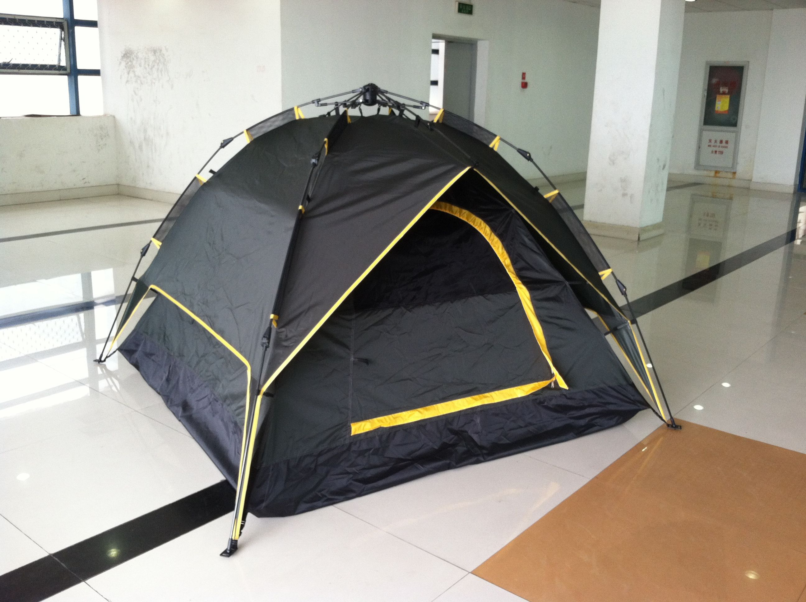 Dual-purpose double-layer automatic tent detail image 1