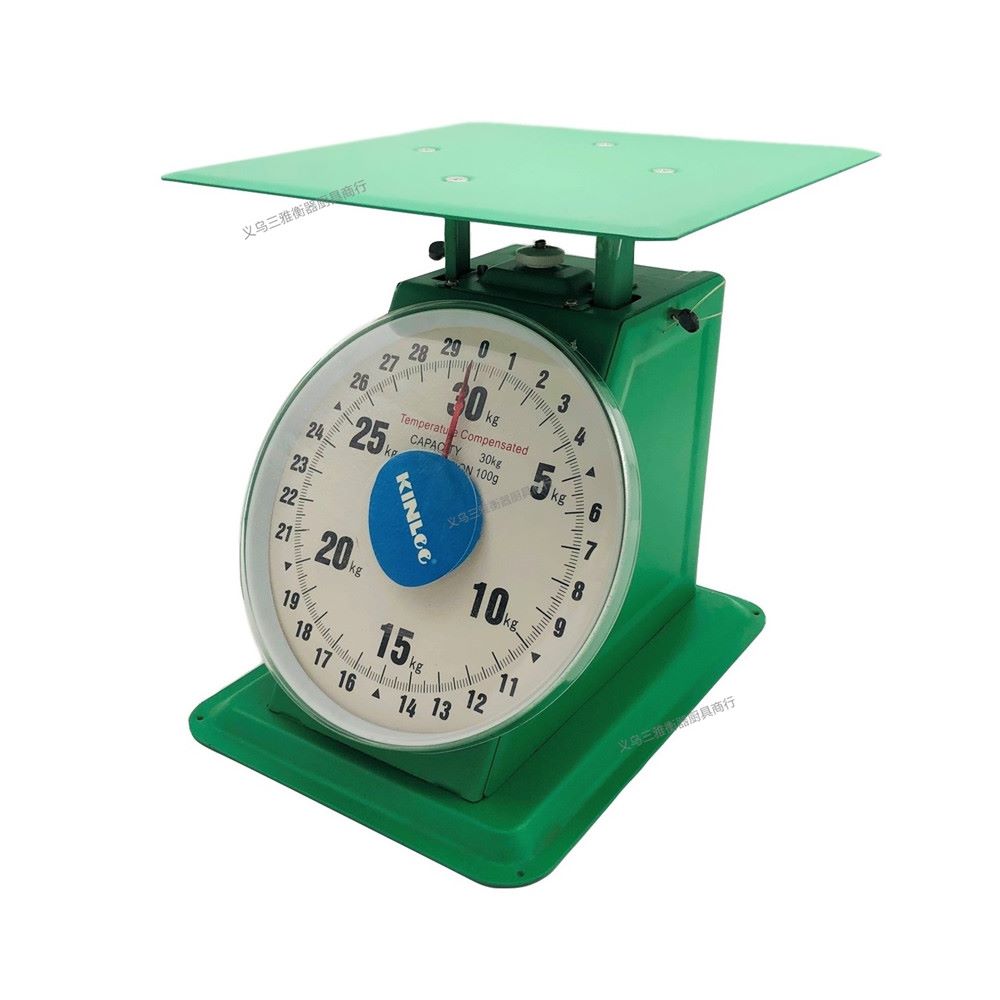 Jinju 30kg — крупномасштабная торговая шкала с плоскими весами, механические Весы с качественными весами для внешней торговли pic 4