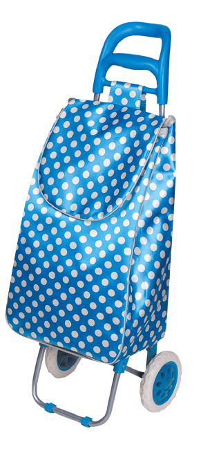 Shopping cart, a must-have tool for grocery shopping. Small trolley, shopping cart handle cart, portable home trolley, folding luggage cart Item Picture