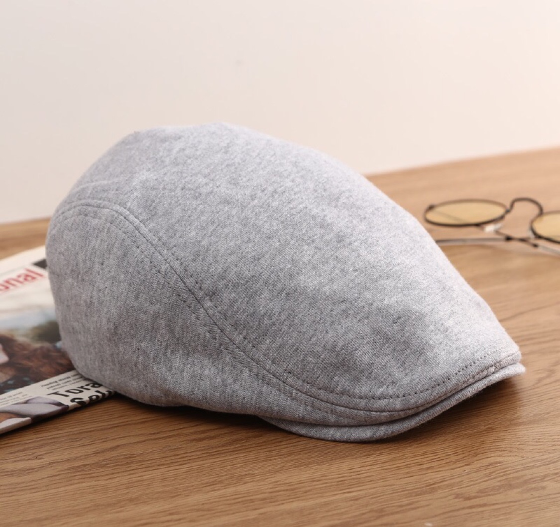 一秒变帅~复古文艺嬉皮雅痞风男女百搭纯棉鸭舌帽鸭嘴帽子报童帽