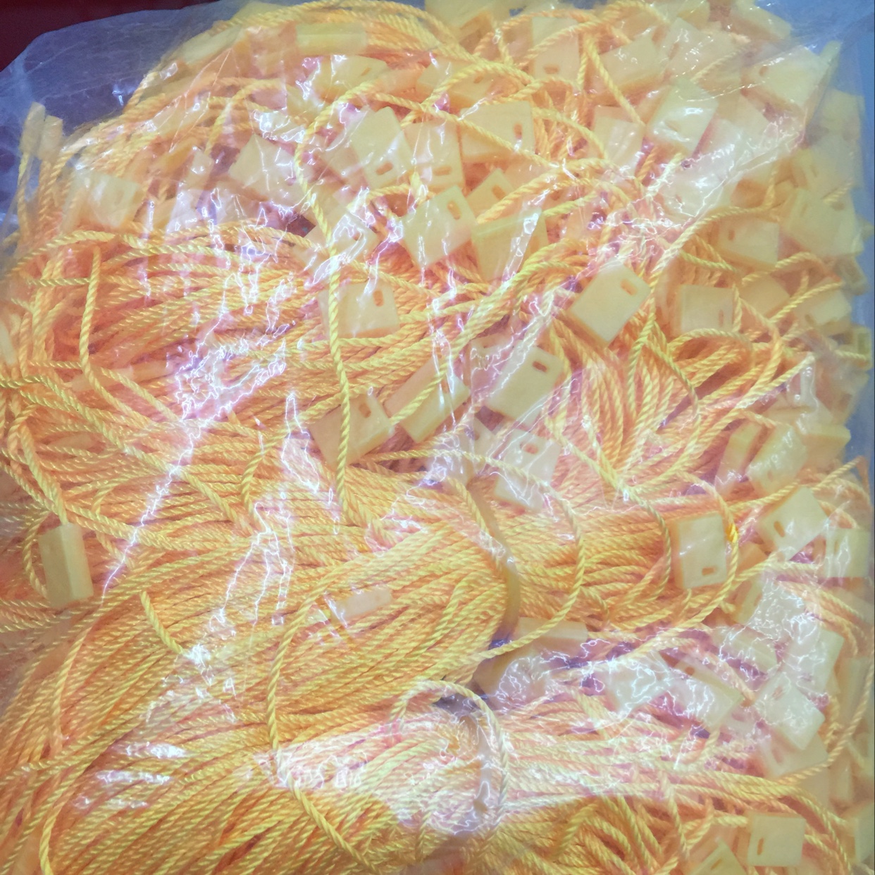 吊牌/子母扣绳子/服装钉枪/挂绳吊牌绳/扎带尼龙产品图