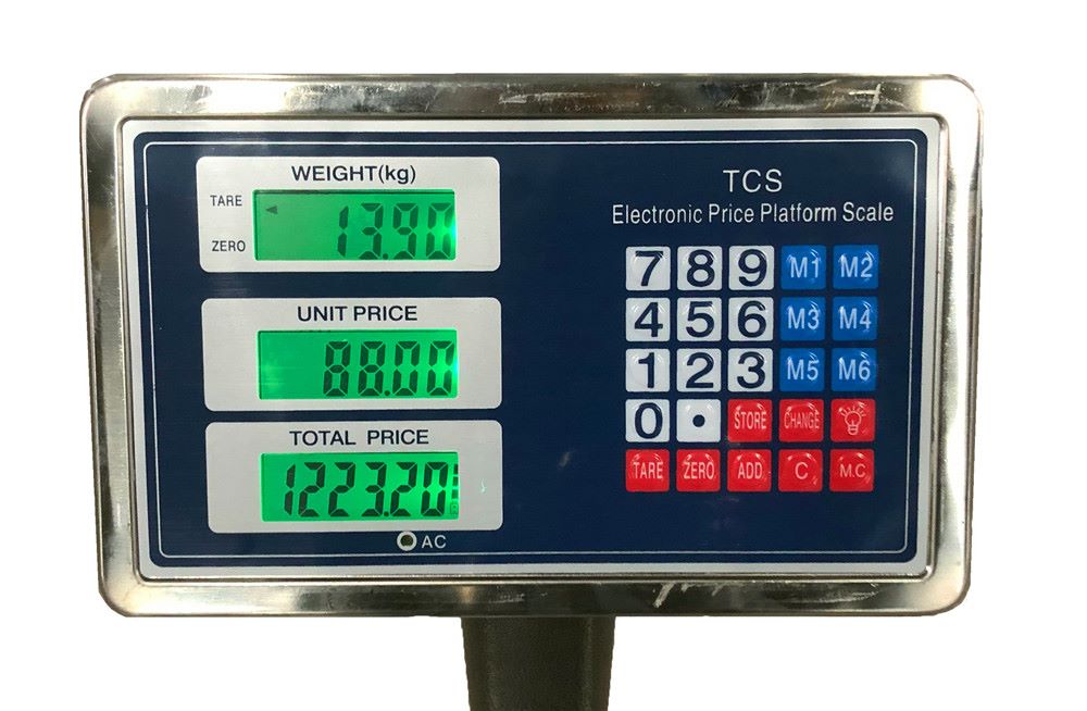 TCS-300 полностью англоязычные электронные Весы говорят о 300 кг надежных иностранных торговых весах с надежным качеством клавиш на английском языке pic 2