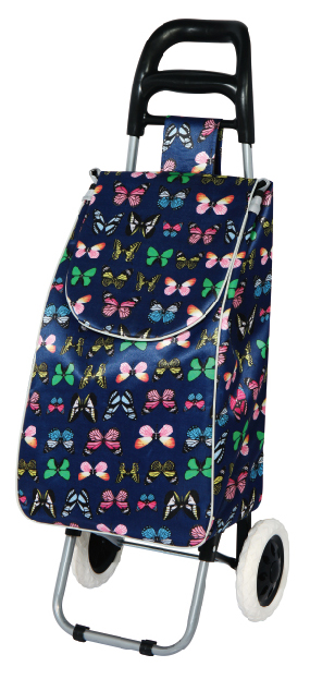 Grocery shopping tools: small trolley, shopping cart, trolley, household portable trolley, folding luggage trolley details Picture