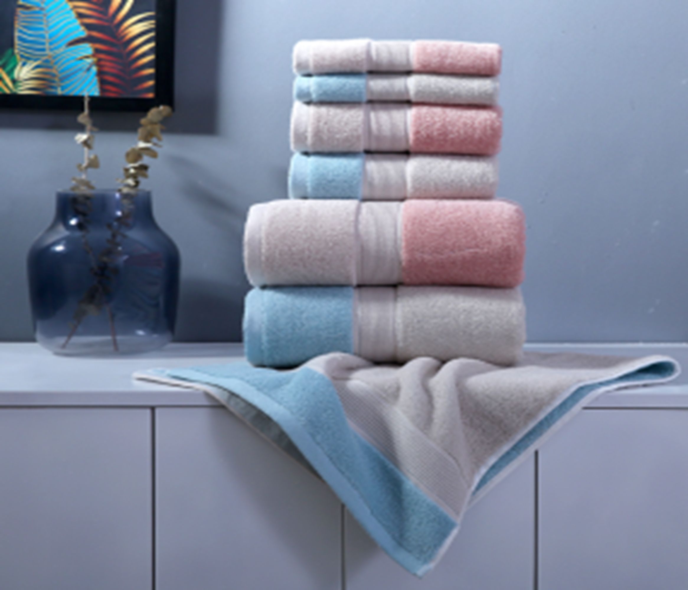 Yiwu Selection love oneself love home 8793 tread yarn line towel /42070