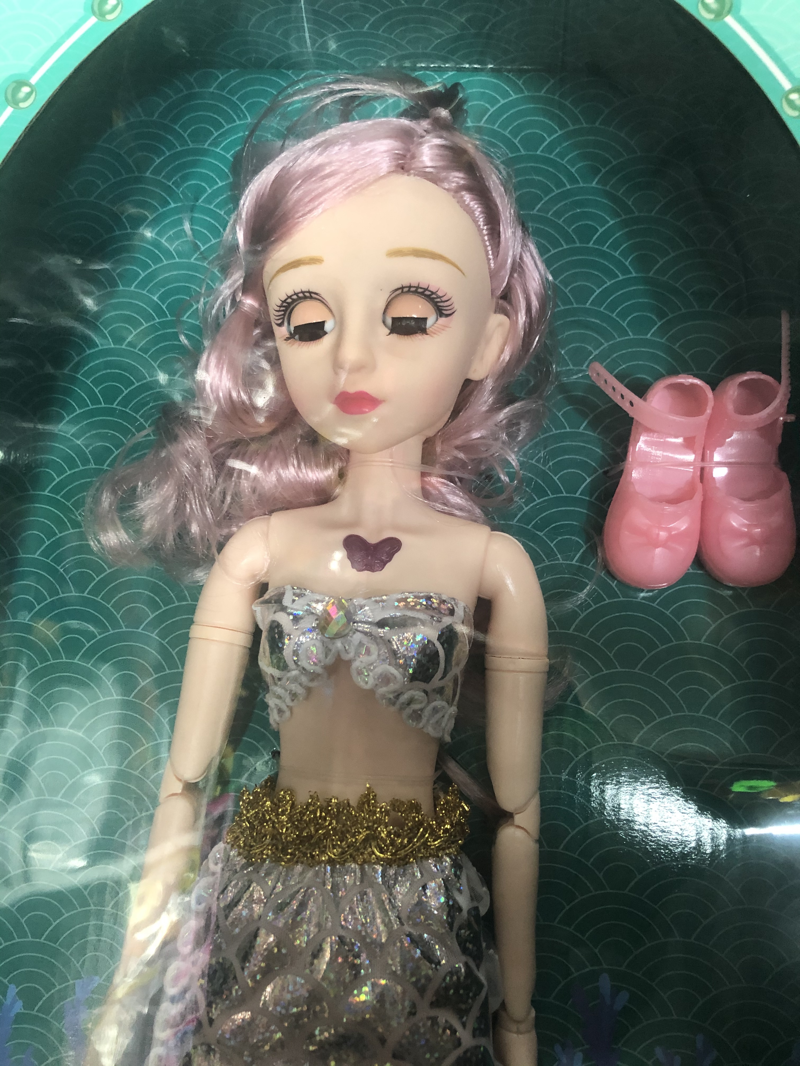 Mermaid doll toy Item Picture