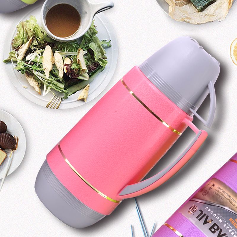 European thermal insulation pot glass inner tube thermos water bottle dormitory large capacity 1.0L thumbnail