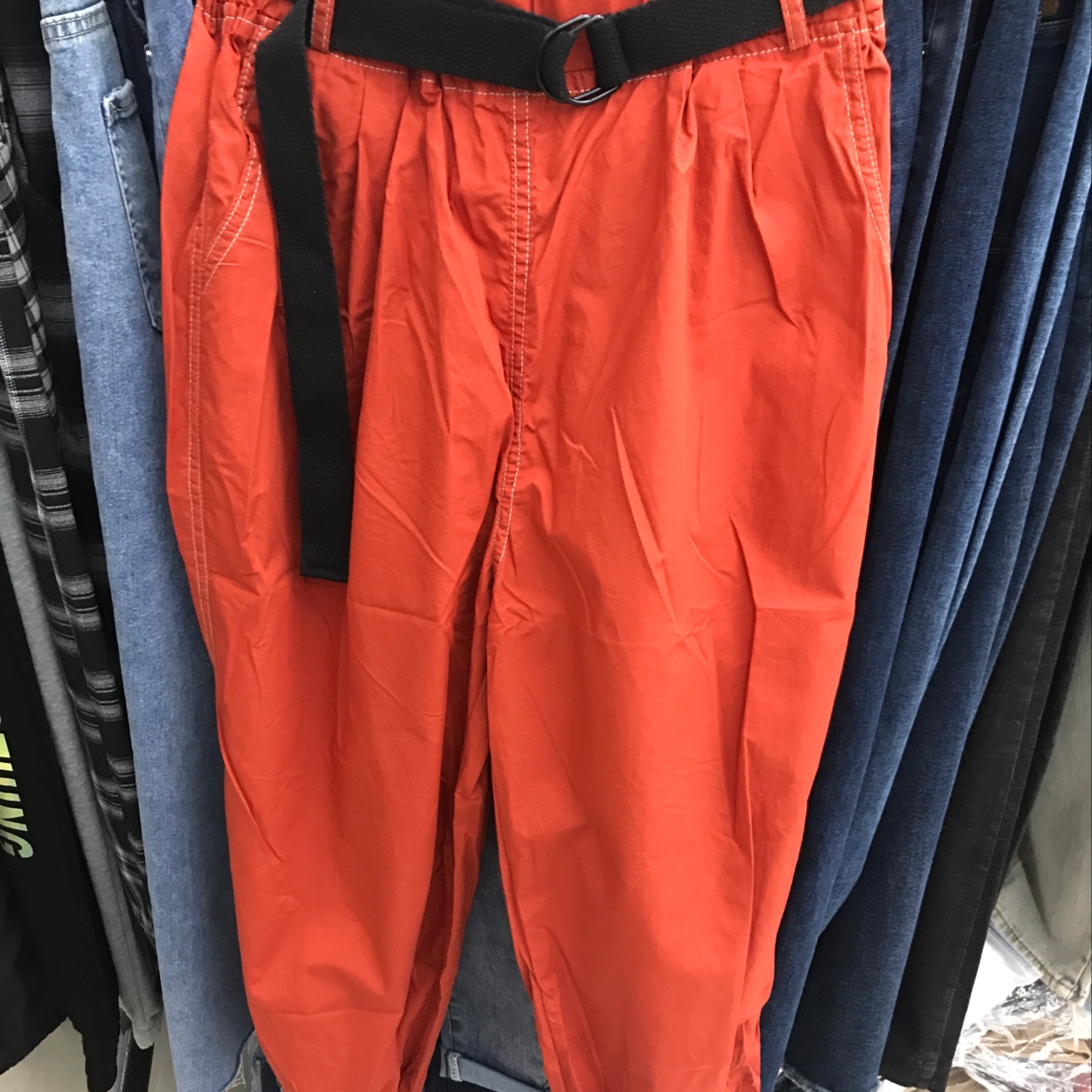 Korean-style cargo pants details Picture