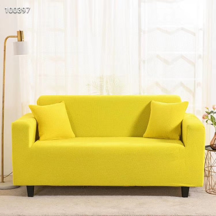 厂家直销万能沙发套金立绒咖啡色详情图8