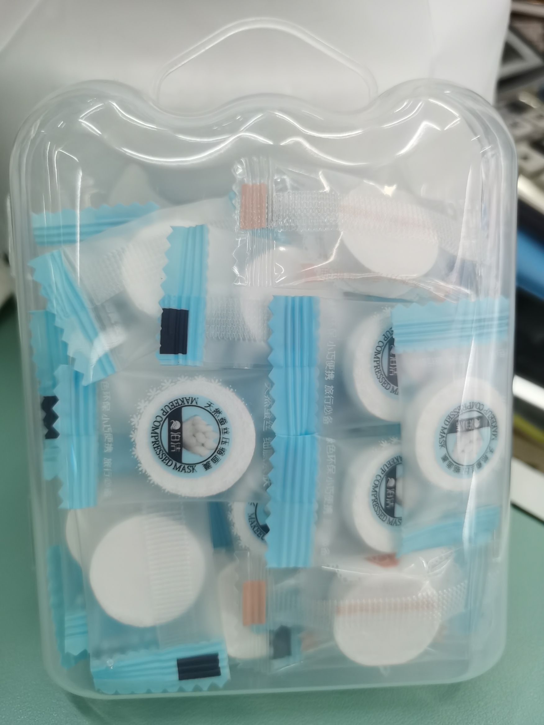 Bojie facial mask Paper 30-piece compressed mask is suitable for various face shapes and is specially designed for export pic 2