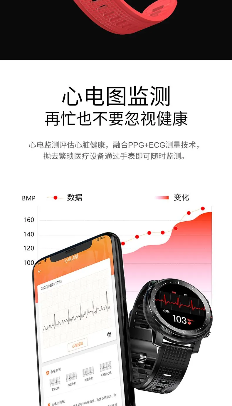 Yiwu Good Goods L15 Heart Rate and Blood Pressure Measurement Sports waterproof touch screen incoming call push Bluetooth electronic smartwatch detail image 10