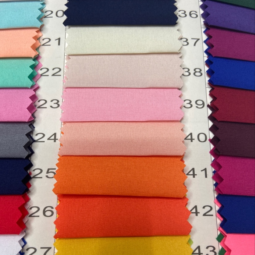 Orange 50D super soft four-sided elastic fabric decorative handicrafts clothing fabric