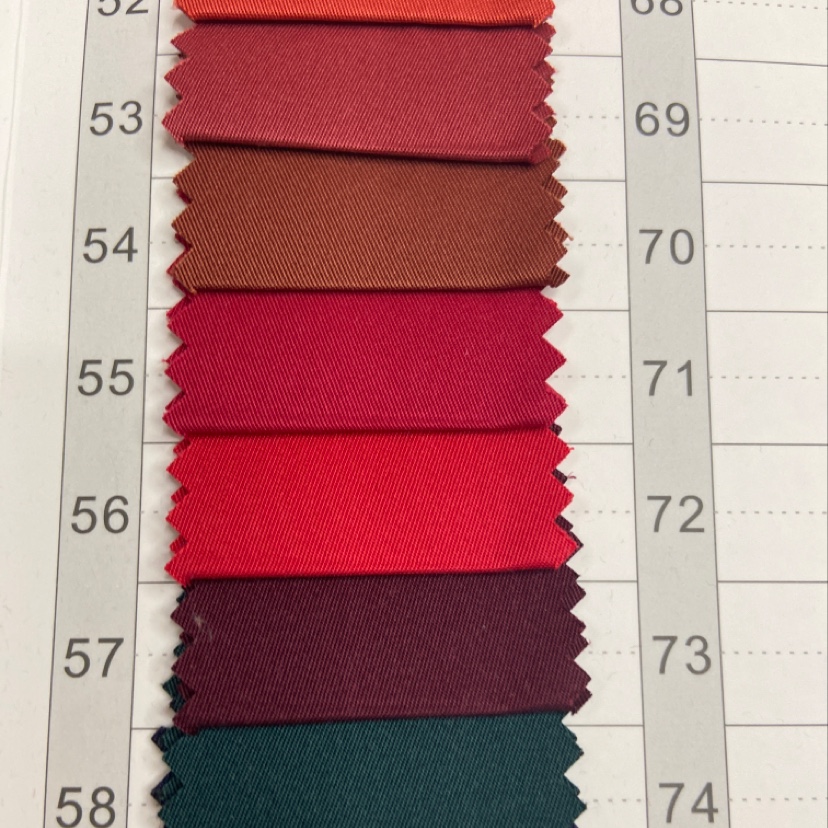 Deep red T400 fabric for decorative items, handicrafts, headwear and clothing