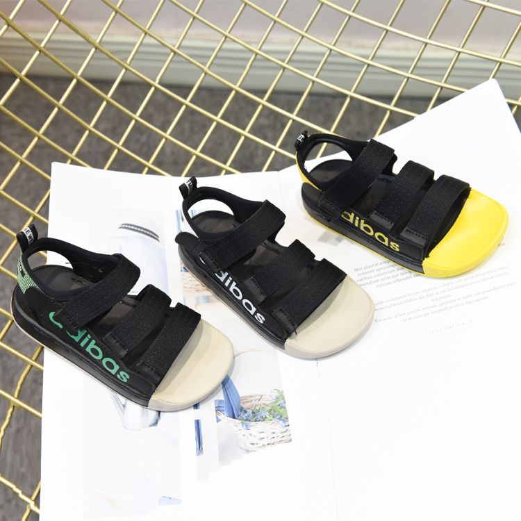 Children's Sandals Boys & Girls Sandals Student Shoes Breathable 2020 Summer Cuhk Kids Soft Soled Non-Slip Beach Shoes