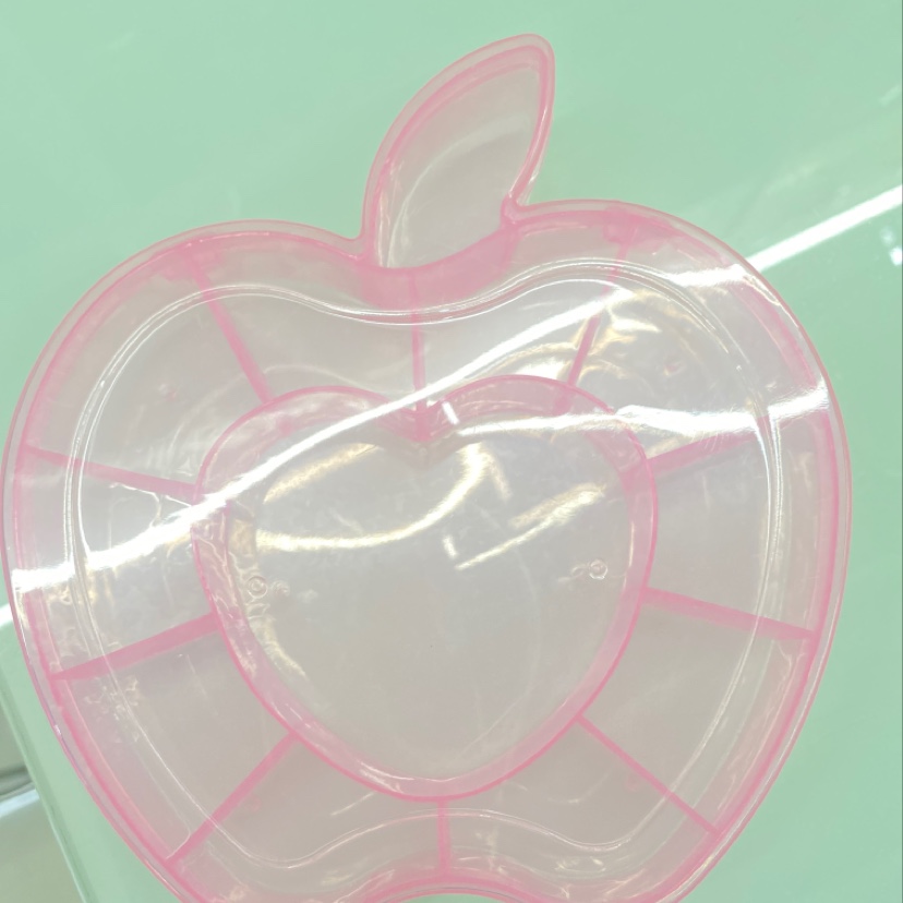 网红爆款首饰盒口红耳环收纳盒热卖苹果