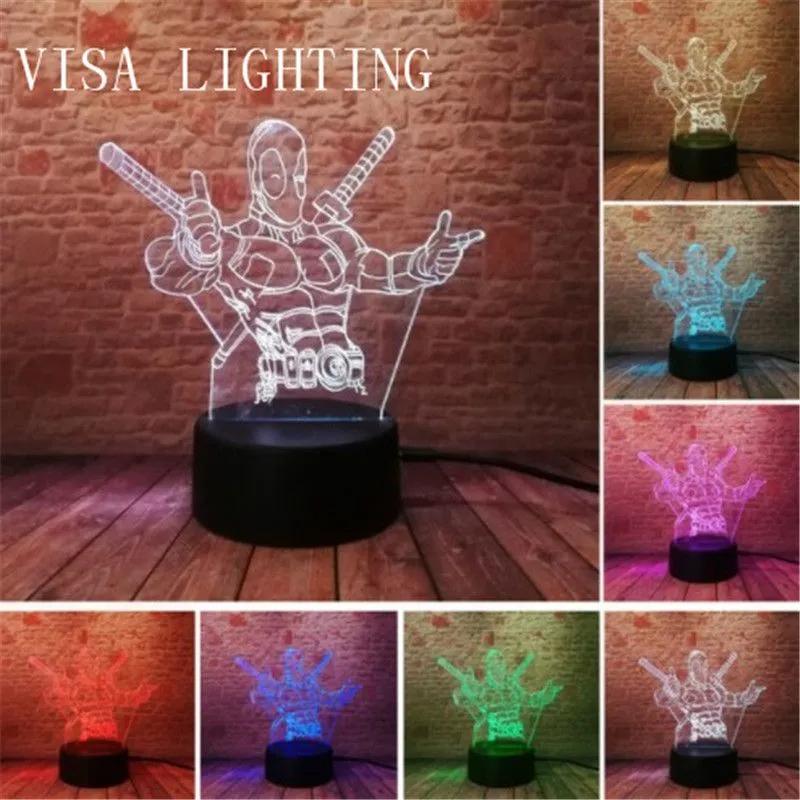 3D small desk lamp, bedside bedroom lamp, dreamy soft light, birthday gift, LED baby feeding and night light detail image 1