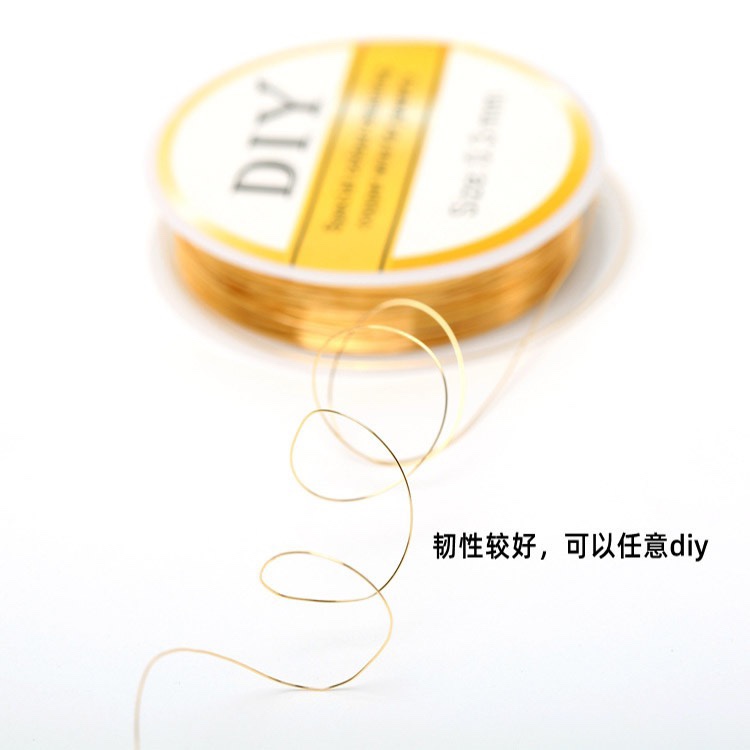 Zhongxing Accessories DIY color-preserving copper wire, handcrafted beaded wire, shaped copper wire Application Scenario