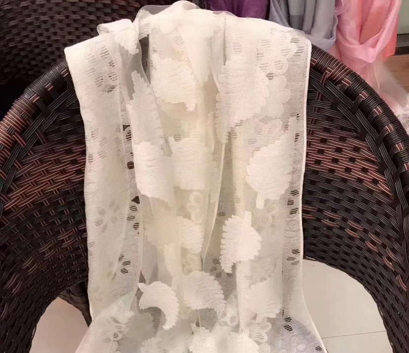Summer Hollow Shawls Scarf Leaves