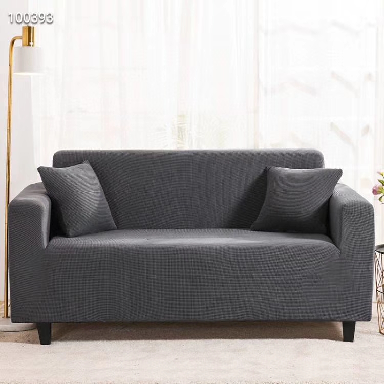 厂家直销万能沙发套金立绒咖啡色产品图