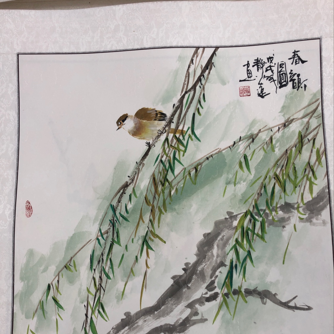 春韵图裱绫60/60