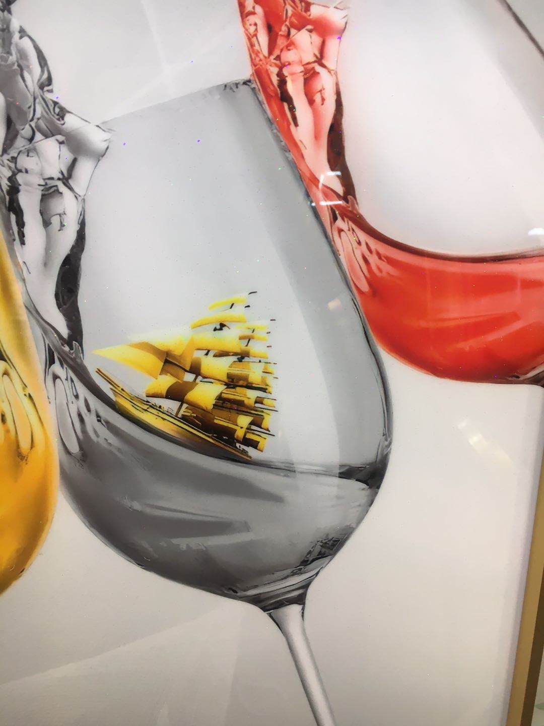 Crystal Porcelain Painting 2 details Picture